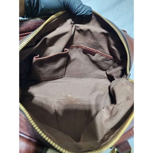 Authentic Burberry Nova Check Canvas and Leather Ashbury Knight Bag Beige/Brown - Picture 5 of 16